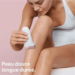 Épilateur Électrique Braun Silk-épil 9 Blanc/Rose 9-720